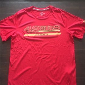 Nike dri-fit 49ers shirt