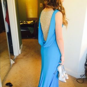 Baby Blue Formal Dress