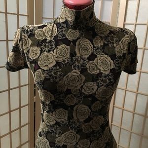 Floral Short Sleeve Top