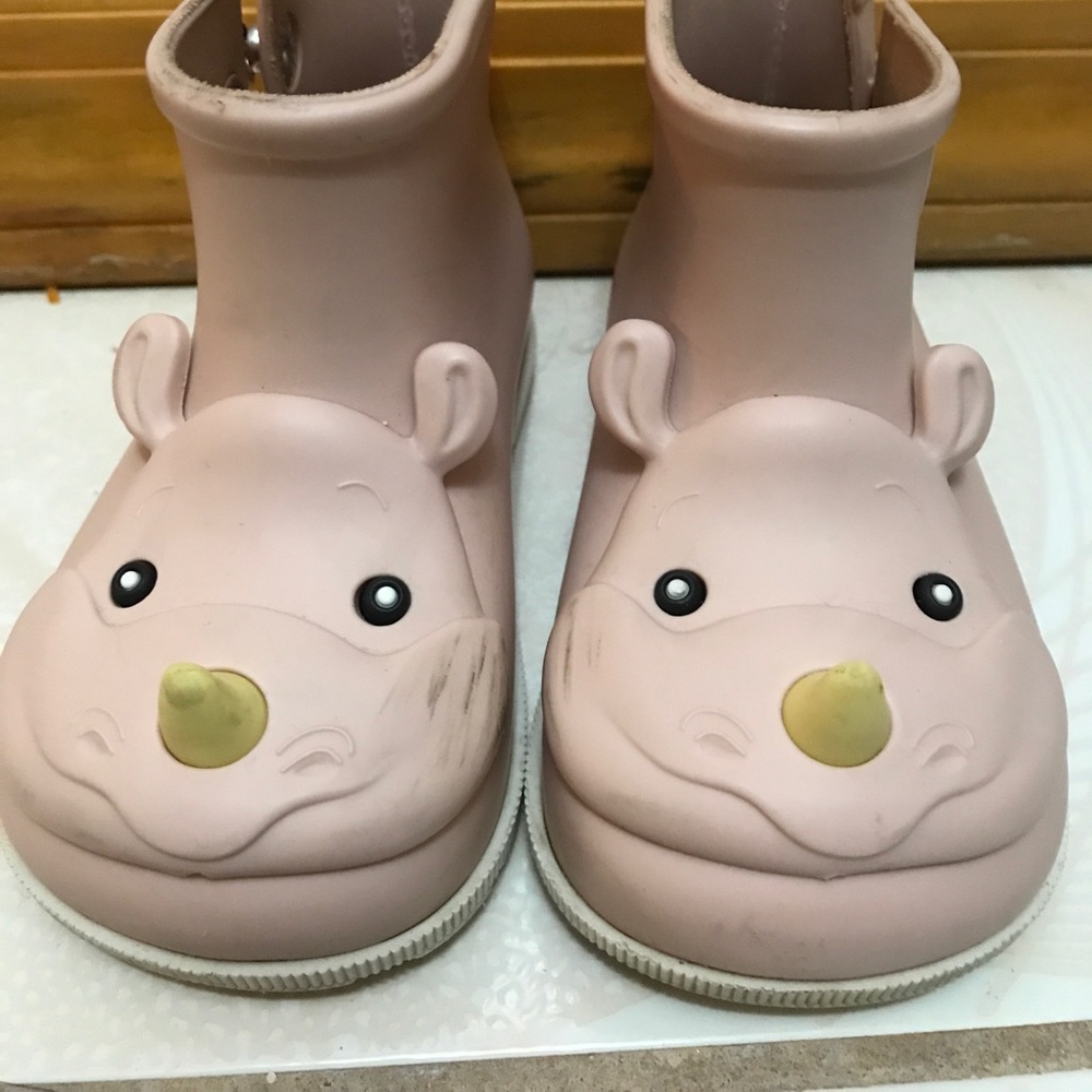 Mini Melissa rhino rain boots