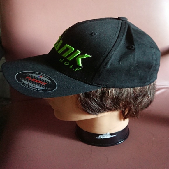flexfit accessories krank golf hat lxl black cap poshmark