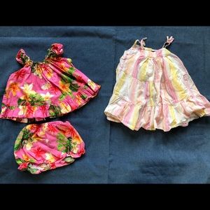 2 Adorable Baby Girl Dresses