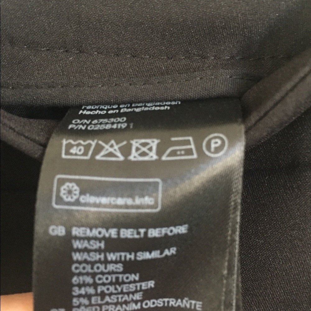 Black Work Pants - image 6