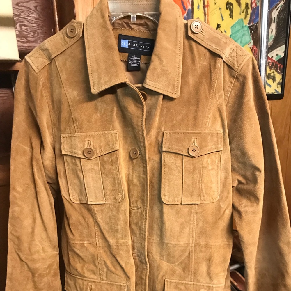 Suede jacket