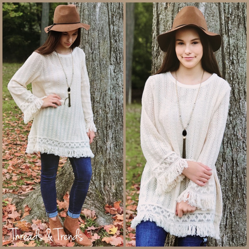 Boho Fringe Tunic