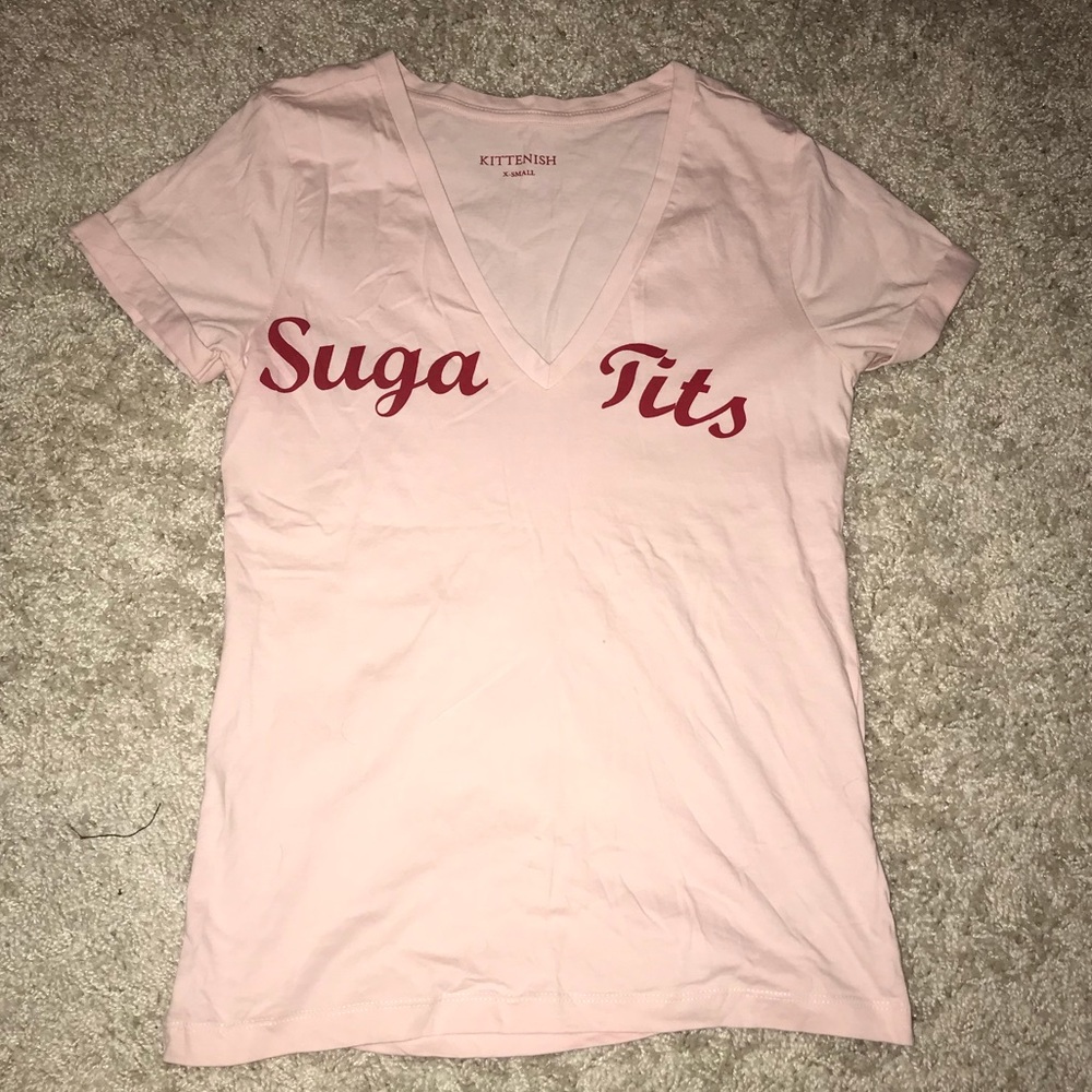 Kittenish Suga Tits Tee