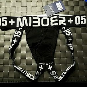 Black men's jockstap math print Size L