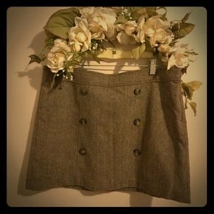 Gap brown fall winter skirt size 12