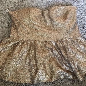 Sequence Strapless Top