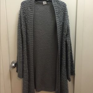 Grey cardigan