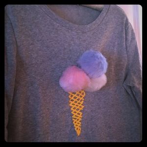 Brand new Pom Pom sweatshirt.