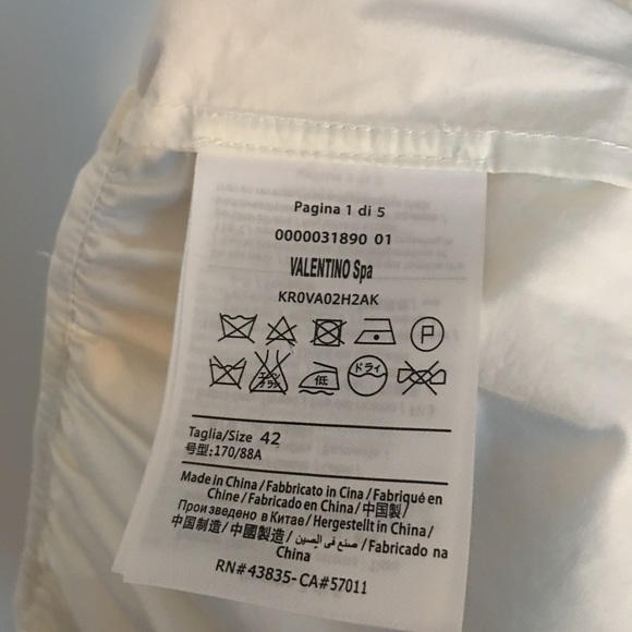 RED Valentino - white dress - Picture 2 of 4