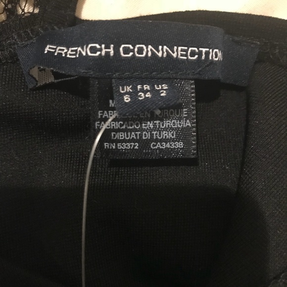 Asymmetrical fitted French Connection dress - Picture 5 of 6