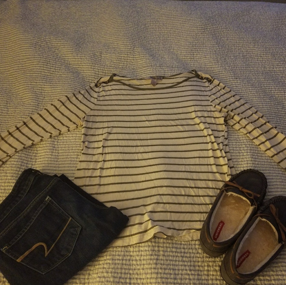 Forever 21 Striped Shirt