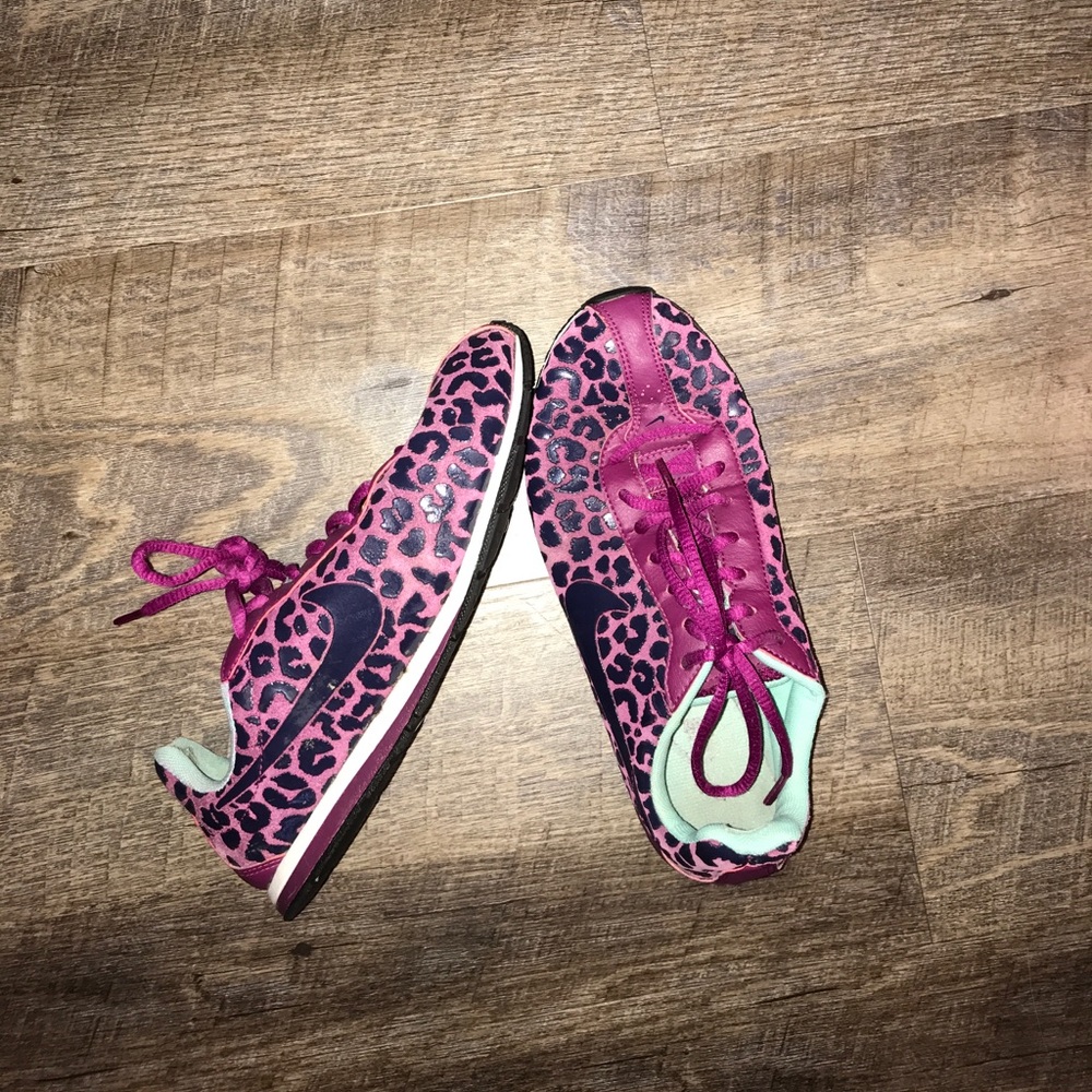 Leopard print women’s NIKE shoes
