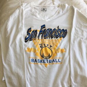 Adidas golden state warriors long sleeve t-shirt