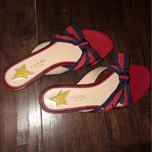 Gucci Aline bow thong sandal