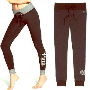 NWOT Victoria Secret PINK Campus Yoga Gym Leggings