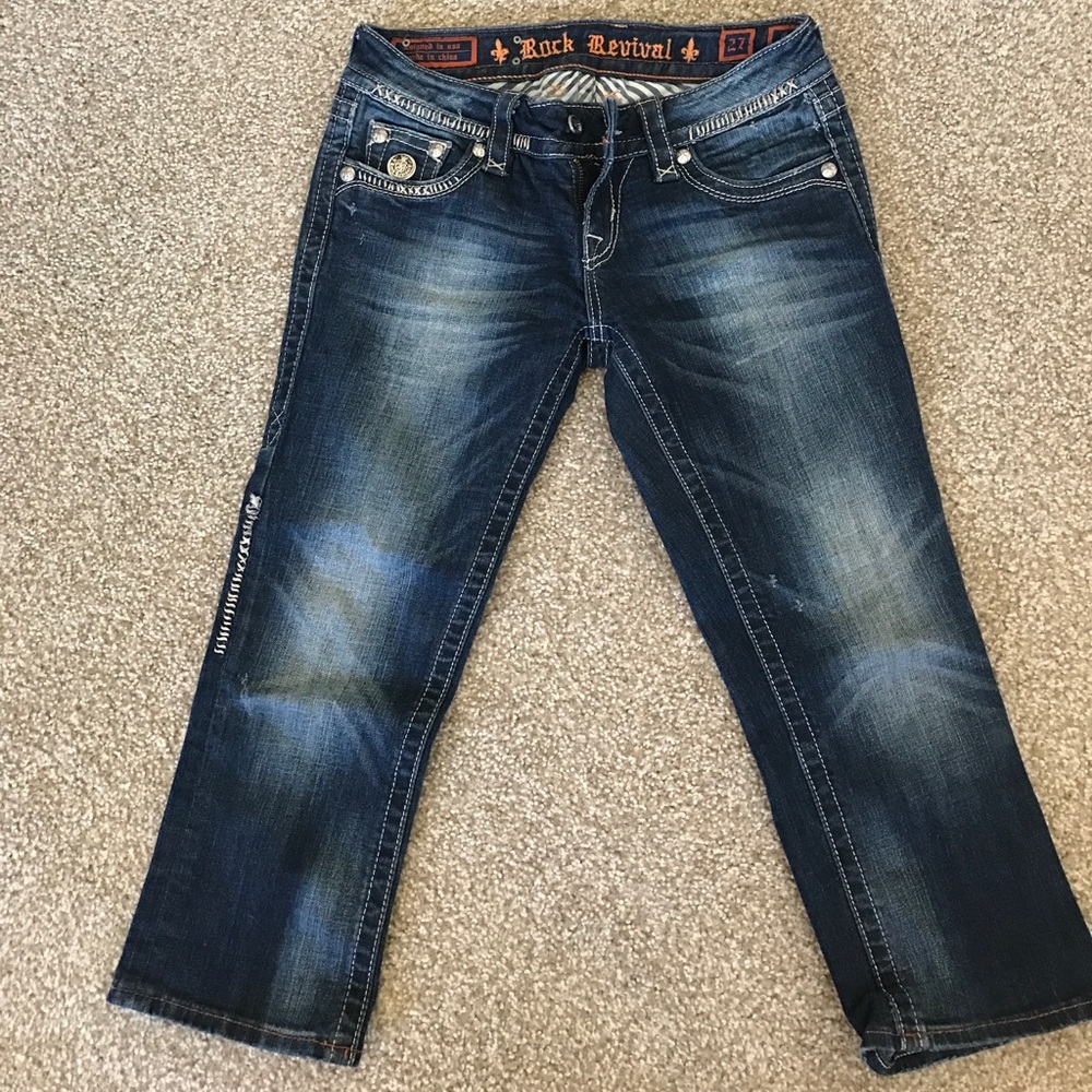 Rock revival capris