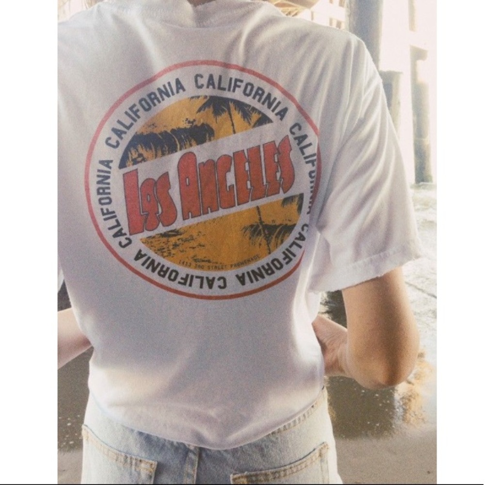 White California Brandy Melville Shirt
