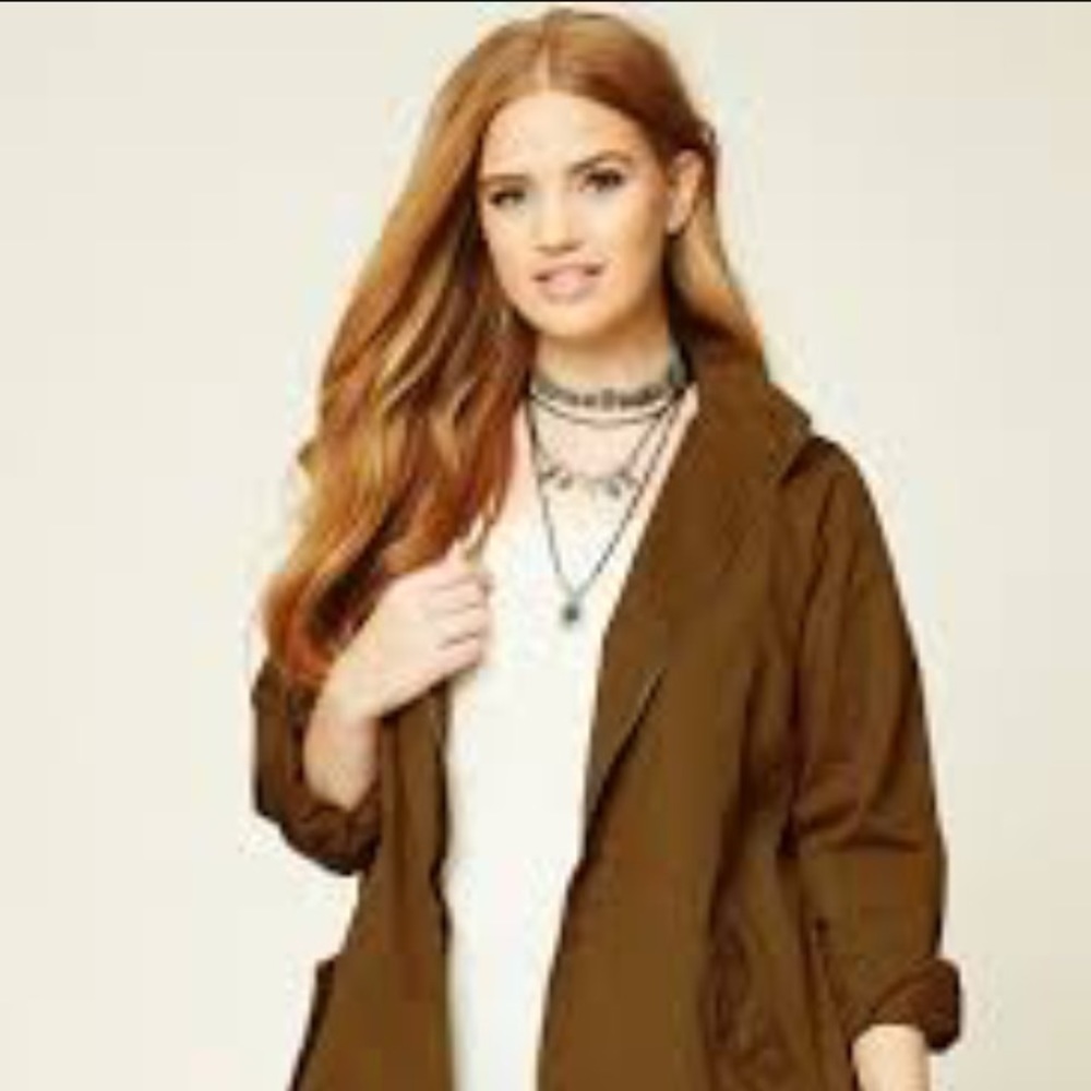 Plus cigar cargo coat