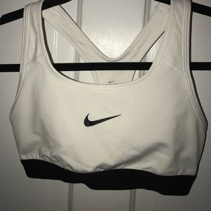 Nike Dri-Fit Sports Bra - White