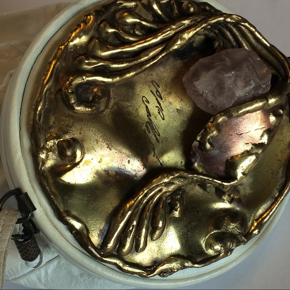 Vintage Signed Copa Collection Bag w LG Amethyst - Picture 5 of 8