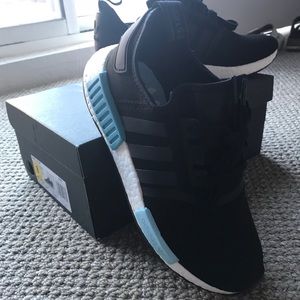 NMD R1 Black/Blue Women’s Size 8