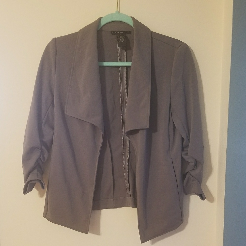 Grace Elements Size Small Gray Blazer - image 1