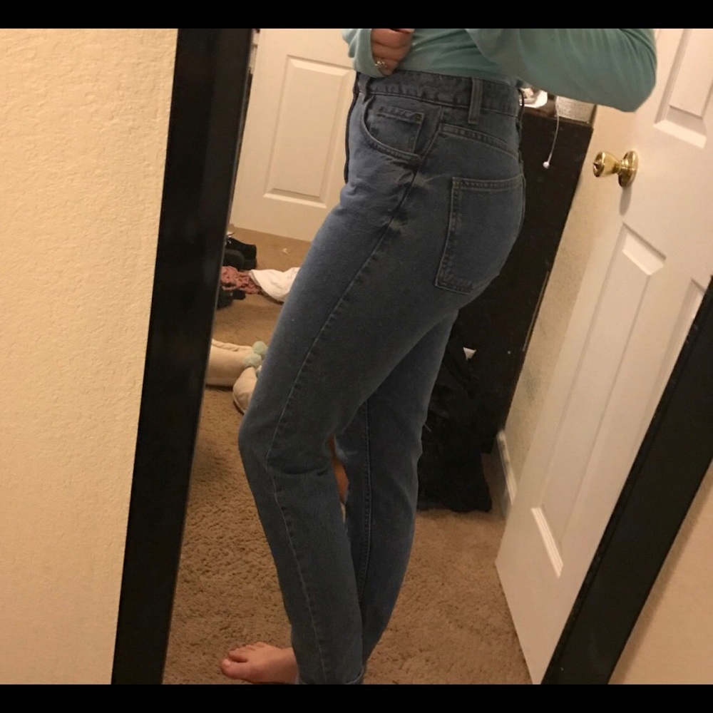 Topshop Moto Mom Jeans