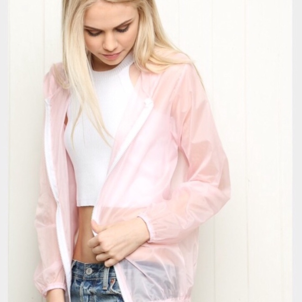 Pink Windbreaker