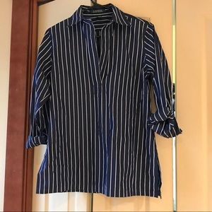 Striped cotton Ralph Lauren tunic no belt.