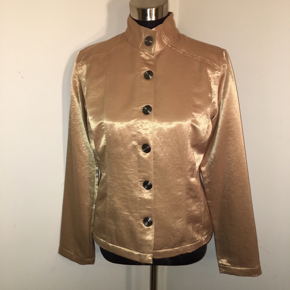 < Host Pick > CHICO’S size 1 SHIMMER JACKET