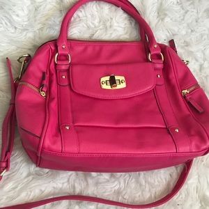 Hot pink Merona bag.