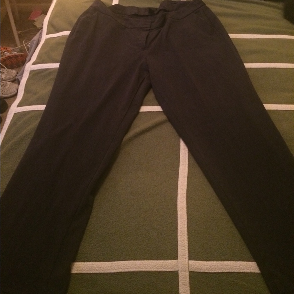 Sleek Plus Charcoal Trousers