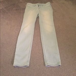 Hollister light wash jeggings