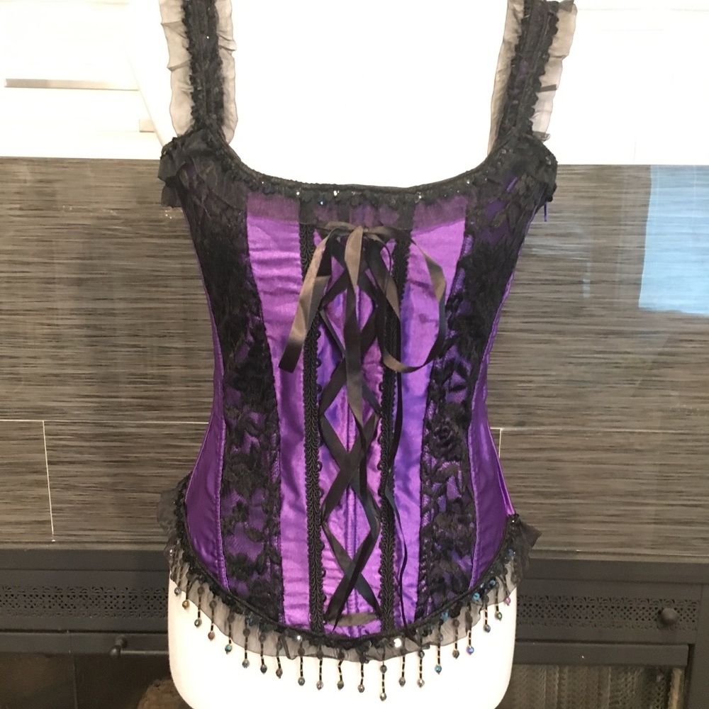 Beaded Sequin Corset