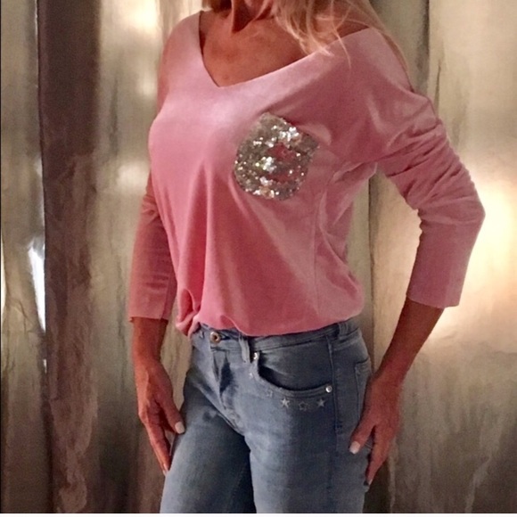 🆕 Best Top Ever! Pink Velvet NWB - Picture 4 of 6