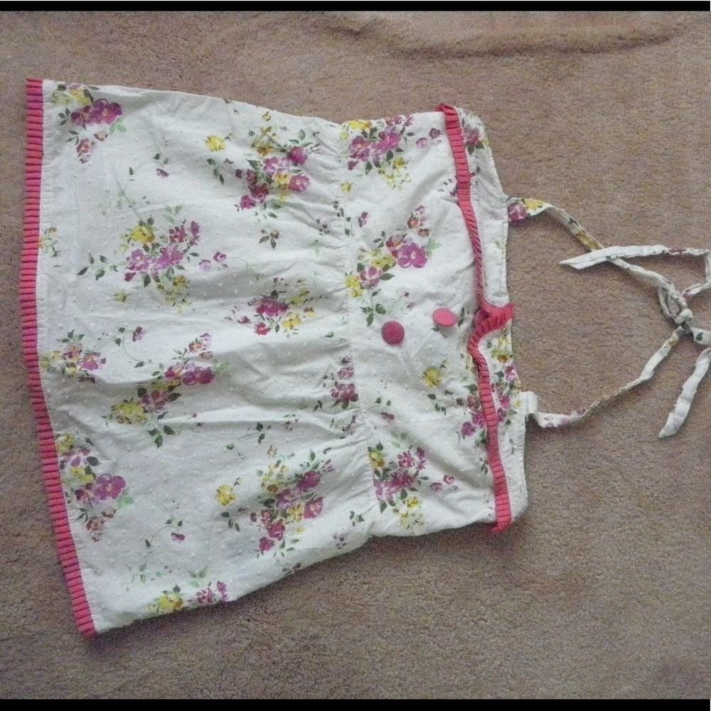 Floral Halter Top - GUC