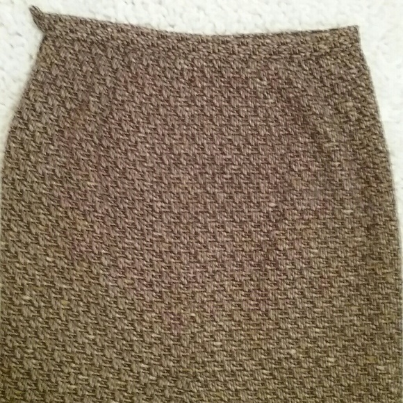 Ann Taylor LOFT tweed pencil skirt - Picture 6 of 8
