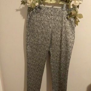 Nic&Zoe size 8 side zipper pants