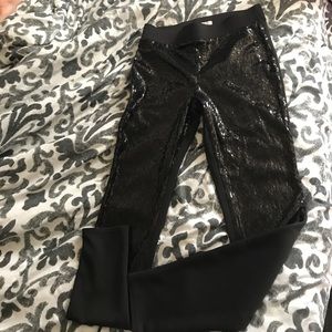 Boston Proper sequin leggings