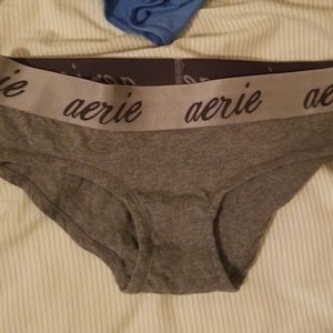 Aerie logo waistband brief medium