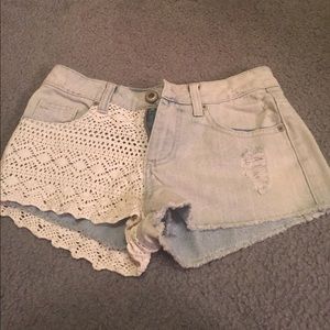 Jean shorts