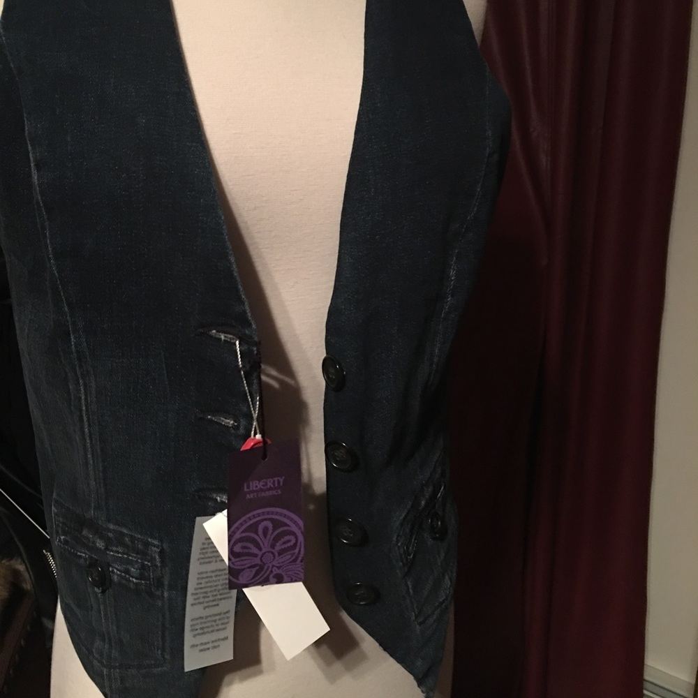 Joes jeans denim vest