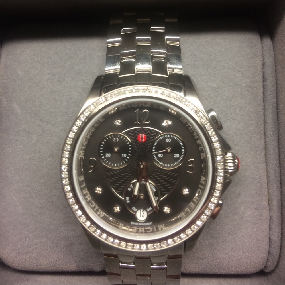 NWT Michele Diamond Watch