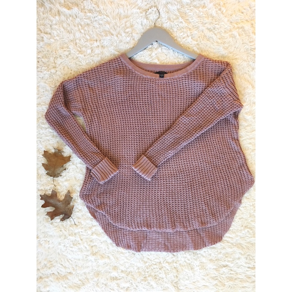 American Eagle XS Waffle Sweater