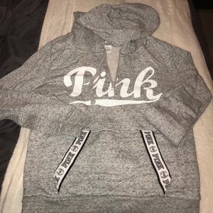 VS PINK half zip hoodie
