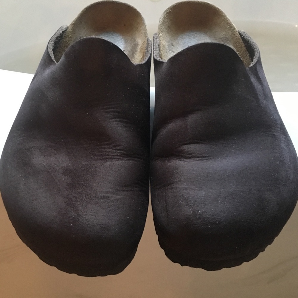 Birkenstock Amsterdam Suede Clog