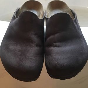 Birkenstock Amsterdam Suede Clog